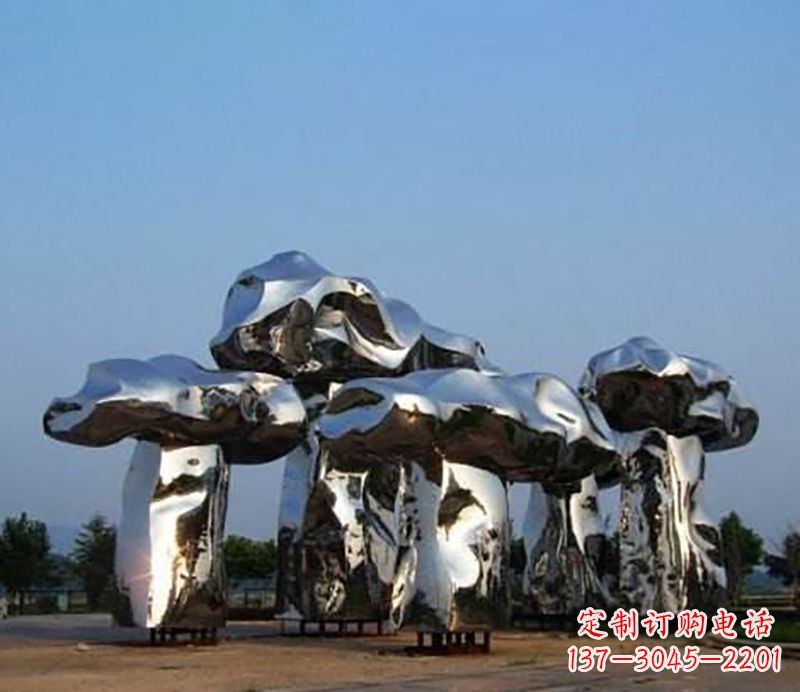 益阳不锈钢蘑菇雕塑——一次惊艳的艺术之旅