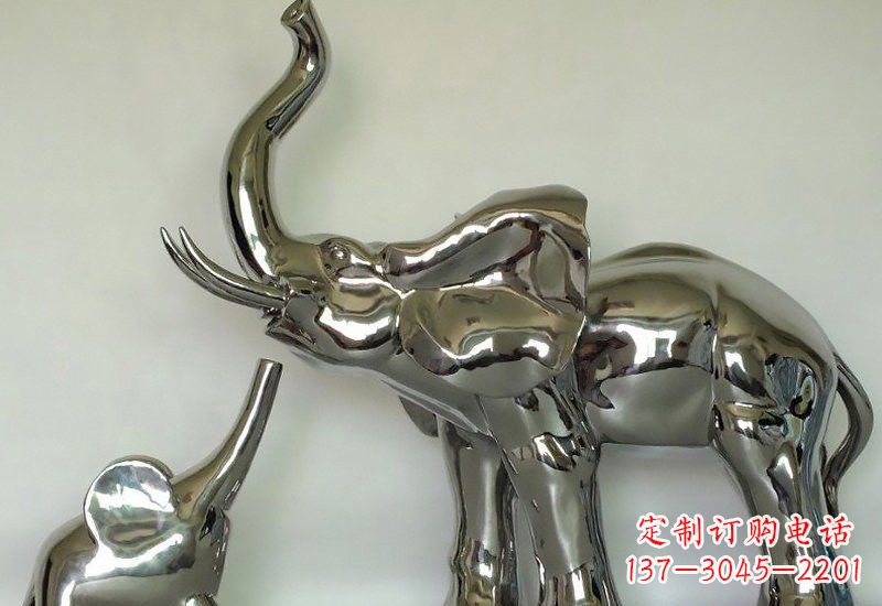 益阳不锈钢大象雕塑