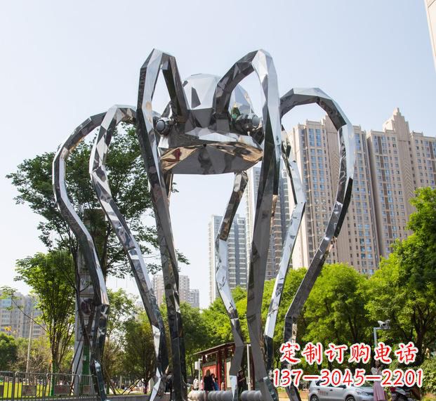 益阳精致的不锈钢螃蟹雕塑