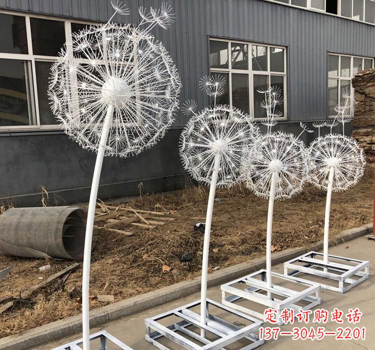 益阳不锈钢蒲公英——城市雕塑的精美瑰宝