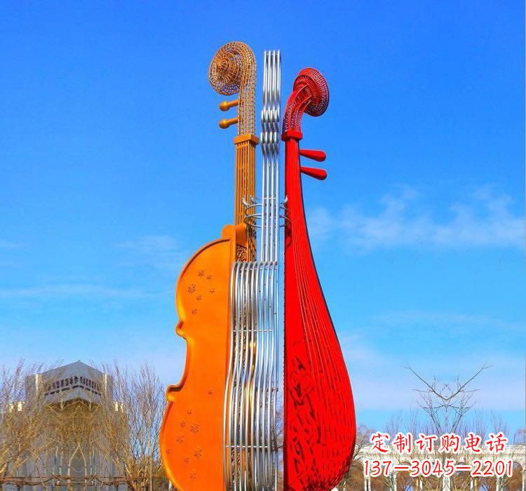 益阳钢琴雕塑灵魂之声