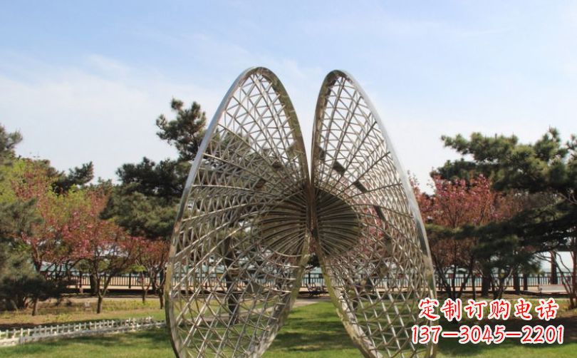 益阳扇贝雕塑给公园带来清新之美