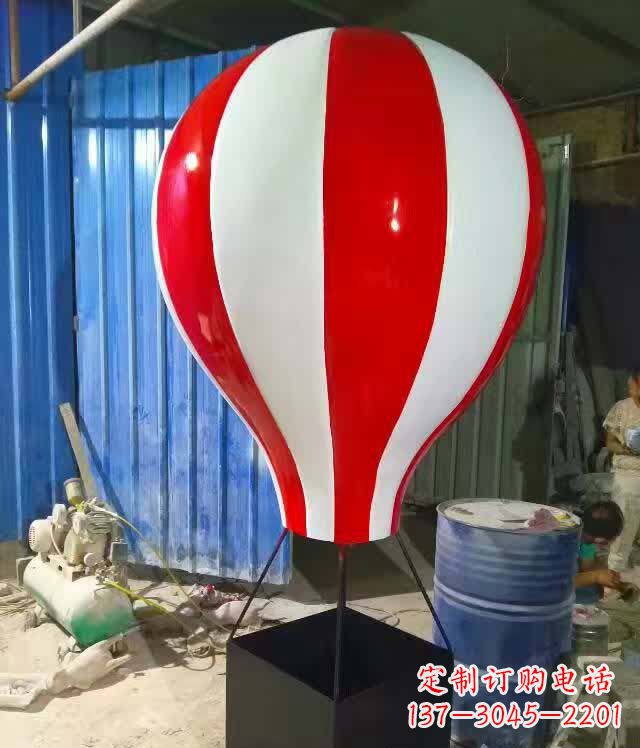 益阳新题目美丽的不锈钢气球雕塑