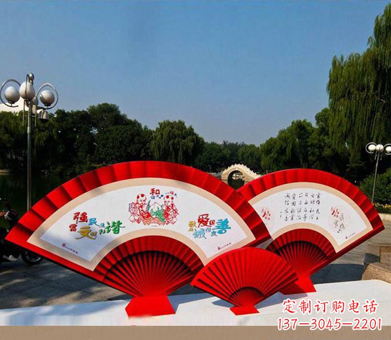 益阳不锈钢价值观雕塑——见证社会主义核心价值观