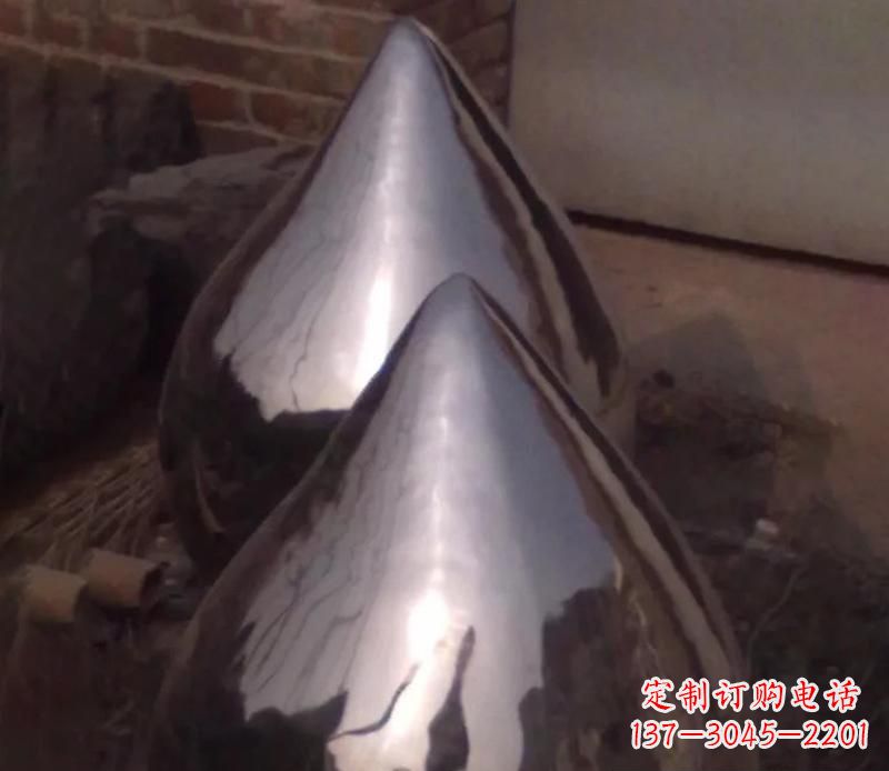 益阳不锈钢水滴雕塑艺术与美的完美结合