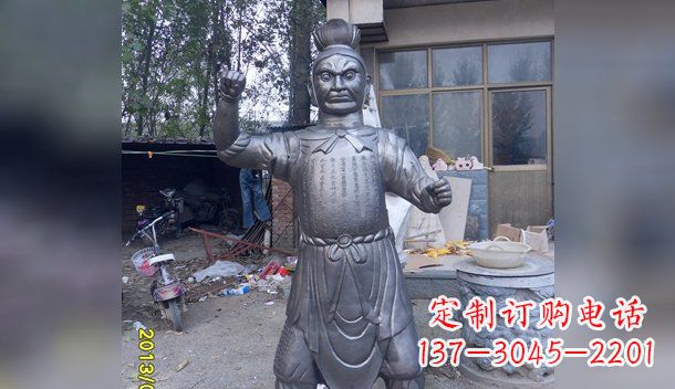 益阳不锈钢四大天王雕塑神圣守护者