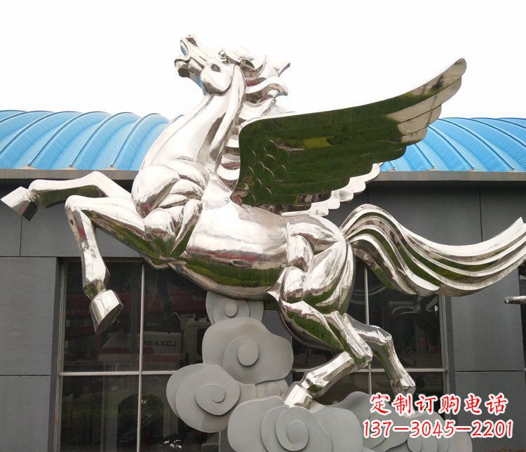 益阳不锈钢踏云飞马——给城市带来动感与灵气