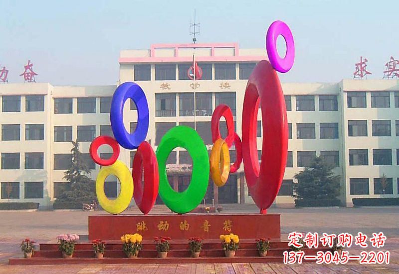 益阳不锈钢音符雕塑给你一种全新的视觉感受