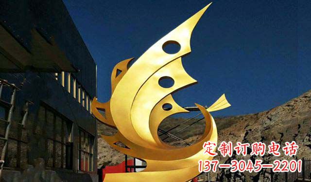 益阳不锈钢铁艺凤凰雕塑精美绝伦