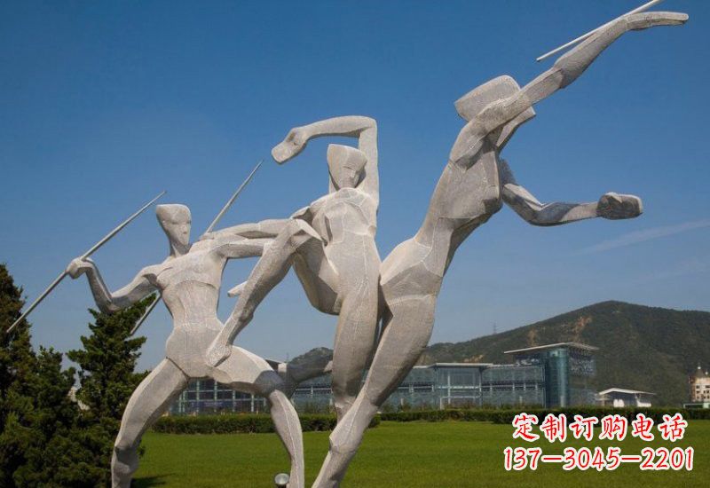 益阳不锈钢标枪雕塑象征勇气和力量