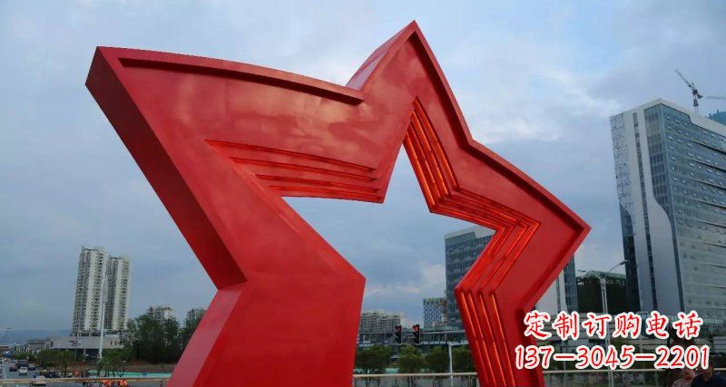 益阳不锈钢拱门雕塑——表达浓浓城市情怀