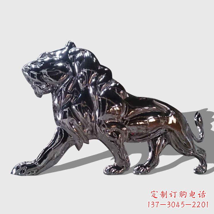 益阳不锈钢西洋狮子雕塑
