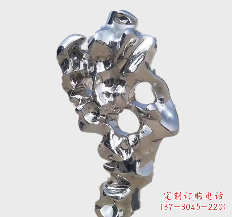 益阳不锈钢太湖石雕塑艺术的精致表现