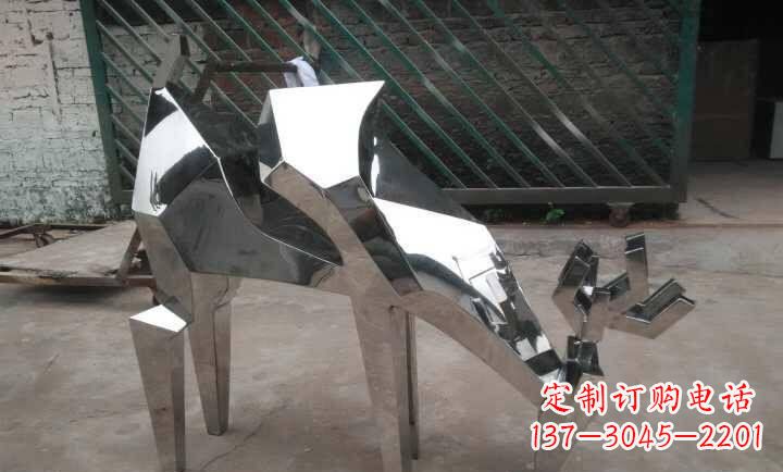 益阳不锈钢小羊雕塑艺术的精髓