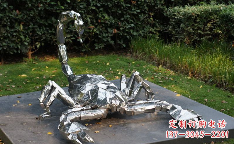 益阳不锈钢蝎子雕塑