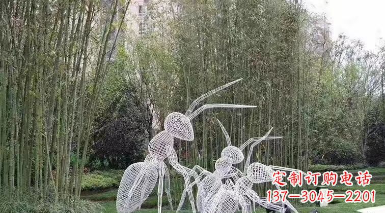 益阳不锈钢艺术蚂蚁雕塑