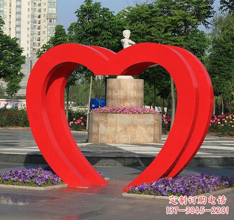 益阳精美不锈钢拱门雕塑