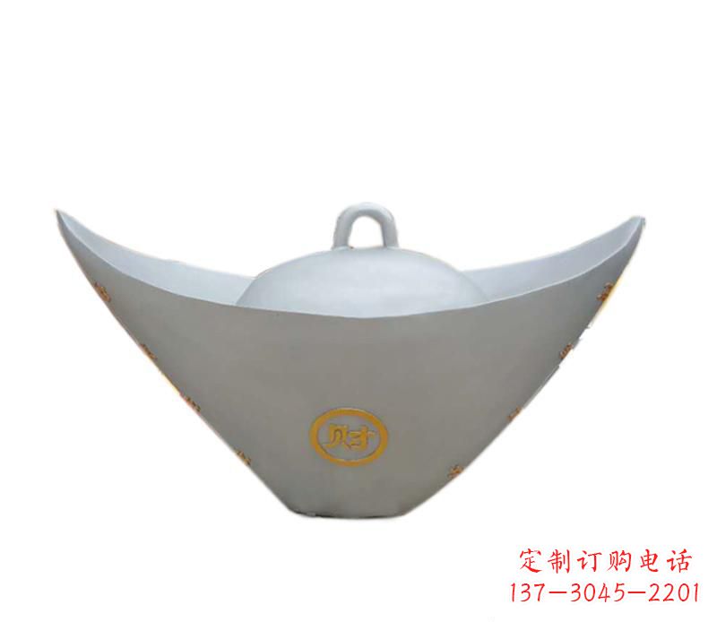 益阳非凡的不锈钢元宝雕塑