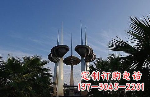 益阳不锈钢避雷针雕塑精致静谧的安全保护