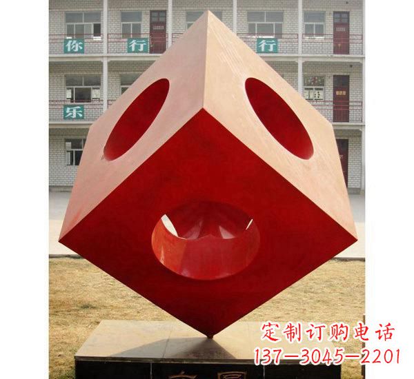 益阳不锈钢魔方雕塑展现精致与艺术