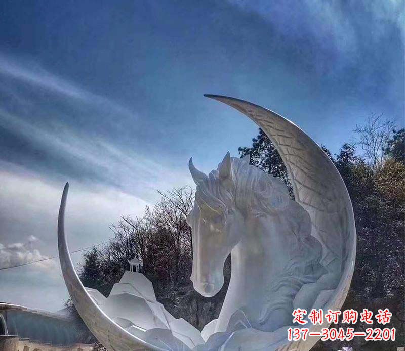 益阳不锈钢月亮雕塑一种独特的艺术品