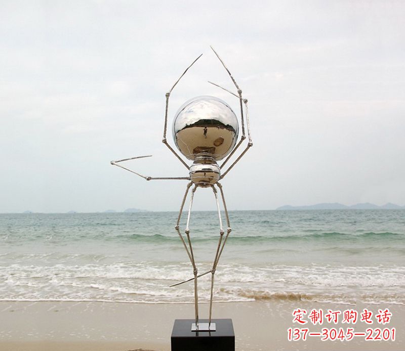 益阳不锈钢的蜘蛛侠雕塑