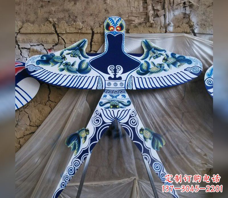 益阳不锈钢蜘蛛侠风筝雕塑的象征