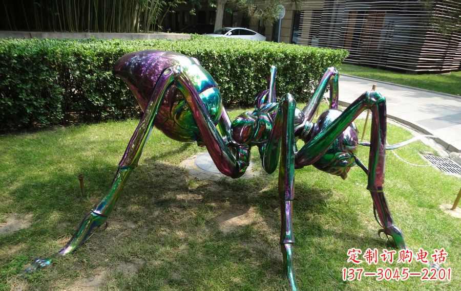 益阳蜘蛛侠传递英雄激情的不锈钢雕塑