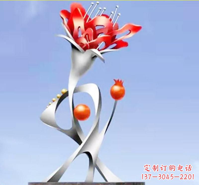 益阳不锈钢莲花雕塑的魅力