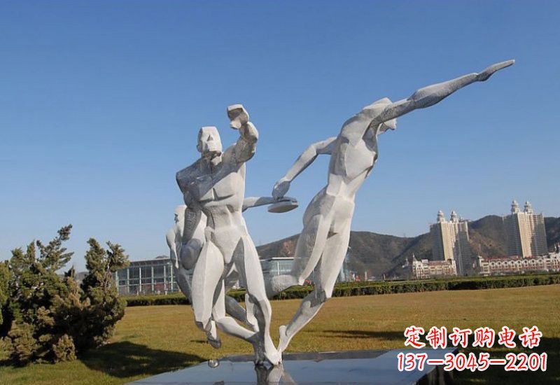 益阳不锈钢运动员雕塑一种艺术的象征