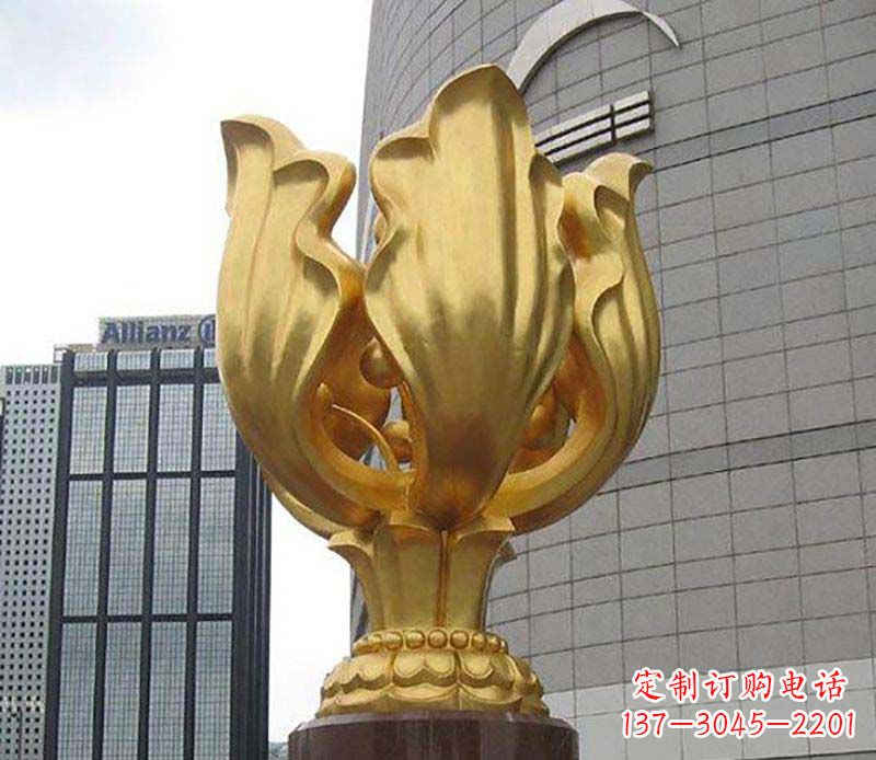 益阳紫荆花雕塑——精美艺术品