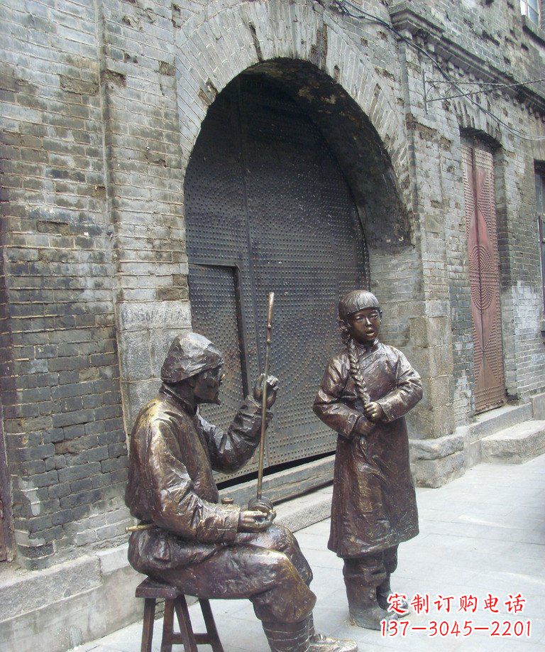 益阳二胡铜雕艺术形式的精髓