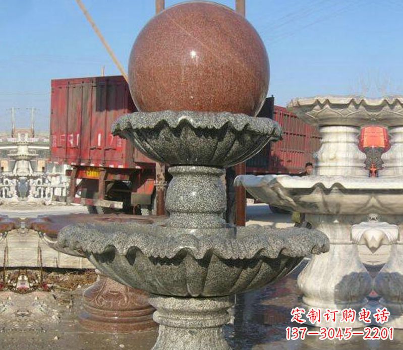 益阳风水球雕塑家庭财富的灵魂寄托