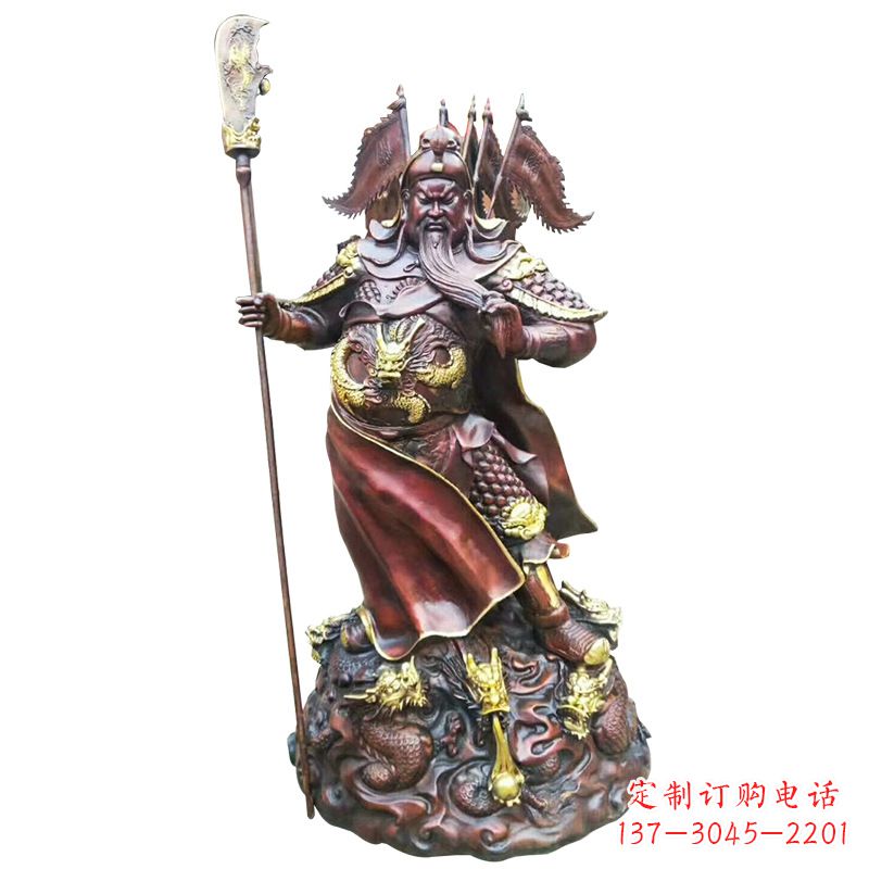益阳铸造工艺精美的关公像