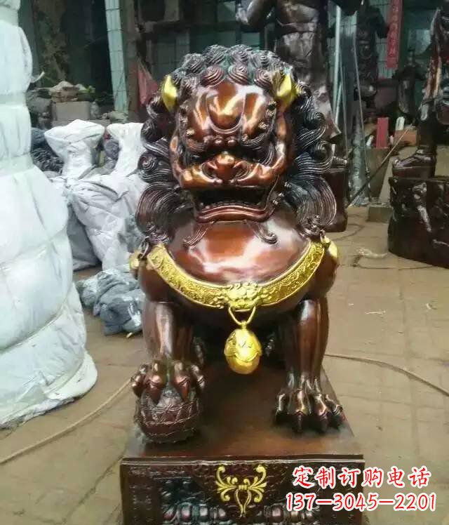 益阳狮子铜雕——一件传承着历史沉淀的艺术品