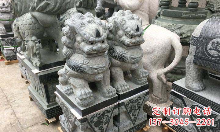 益阳瑞士狮子门口雕塑