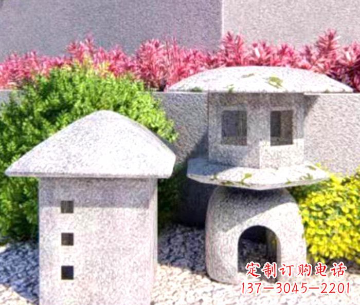 益阳草坪大理石石灯雕塑的传统文化