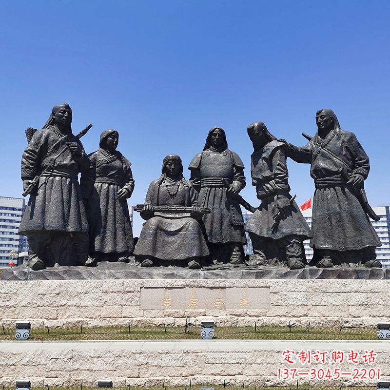 益阳草原母亲——传承爱的雕塑