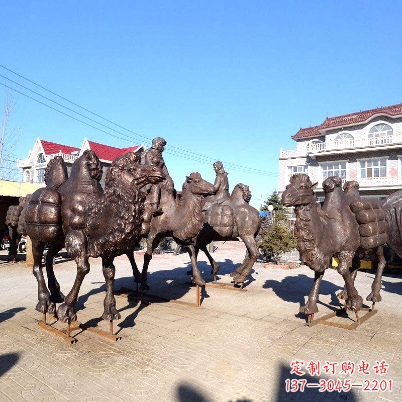 益阳茶马古道骆驼队