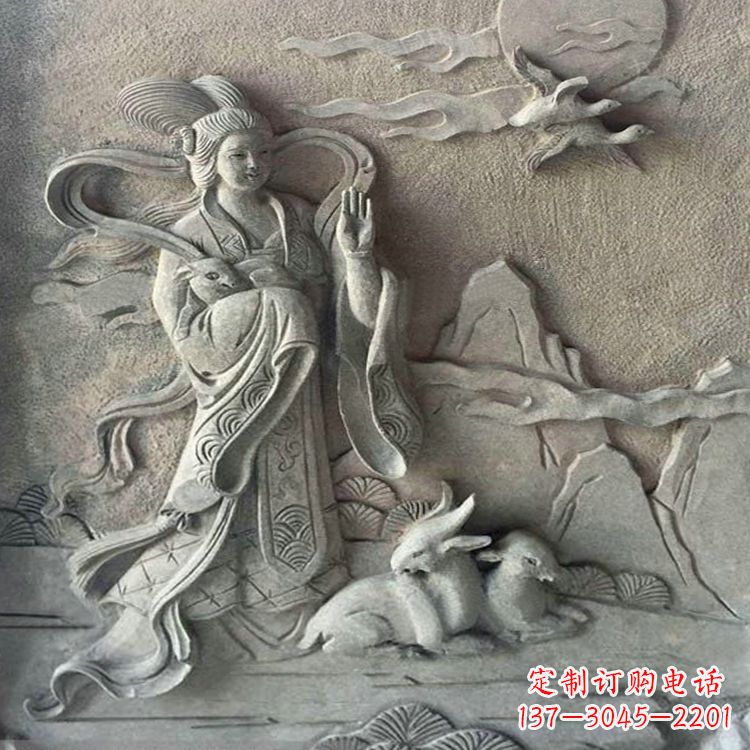益阳月神太阴星君嫦娥雕塑