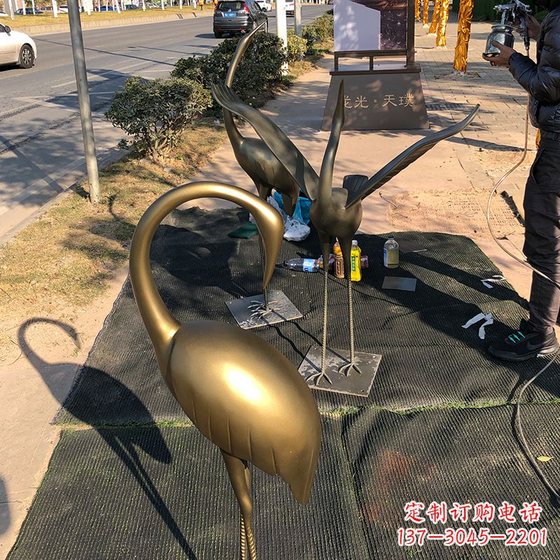益阳成都鹤雕——传承中国古代文化