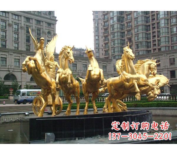 益阳阿波罗的象征——青铜雕塑