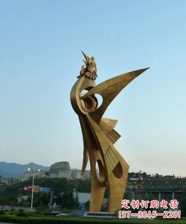 益阳凤凰展翅，给城市增添灵动之美