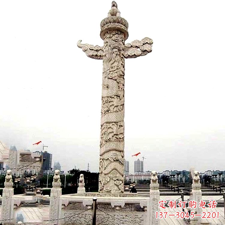 益阳雕刻“华表”,见证城市文化
