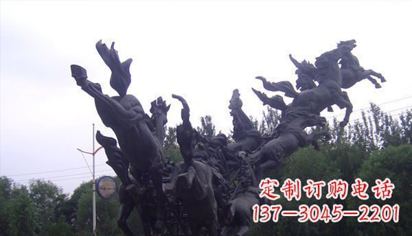 益阳马雕塑精美绝伦的艺术品