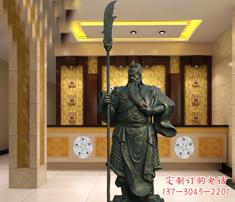 益阳关公雕塑——传承弘扬中华文化