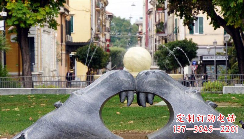 益阳河马雕塑精巧多姿的艺术精品