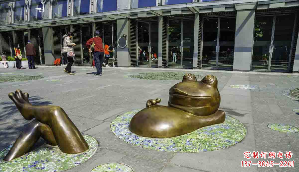 益阳青蛙雕塑传统文化的象征