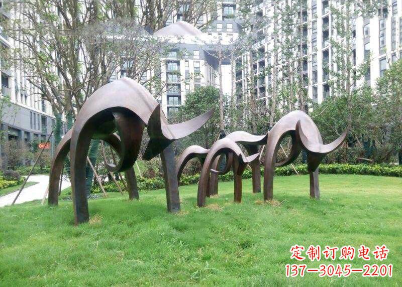益阳精致美观的动物雕塑