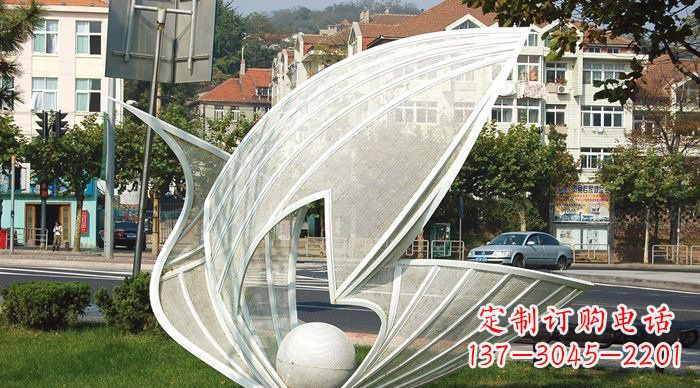 益阳天鹅雕塑精美的艺术瑰宝